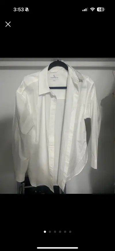 OVO white button up, View more