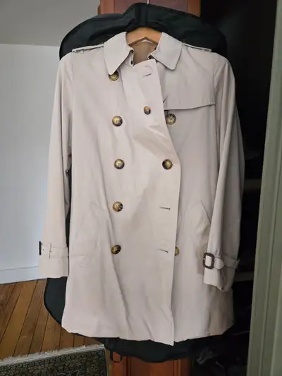 Burberry trench coat with wool liner, View more