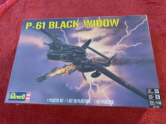Plastic Airplane Kit - Revell P-61 Black Widow 1/48 Scale, photo 1