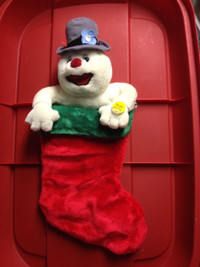 Frosty the Snowman Stocking