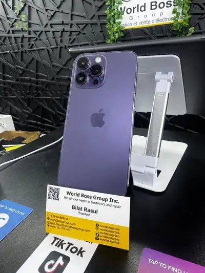 iPhone 14 Pro max - 256GB-  Purple, View more