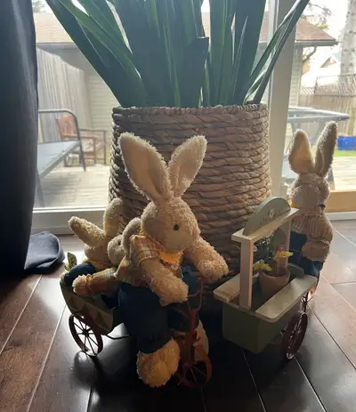Charming Spring/Easter Bunny Decor, View more