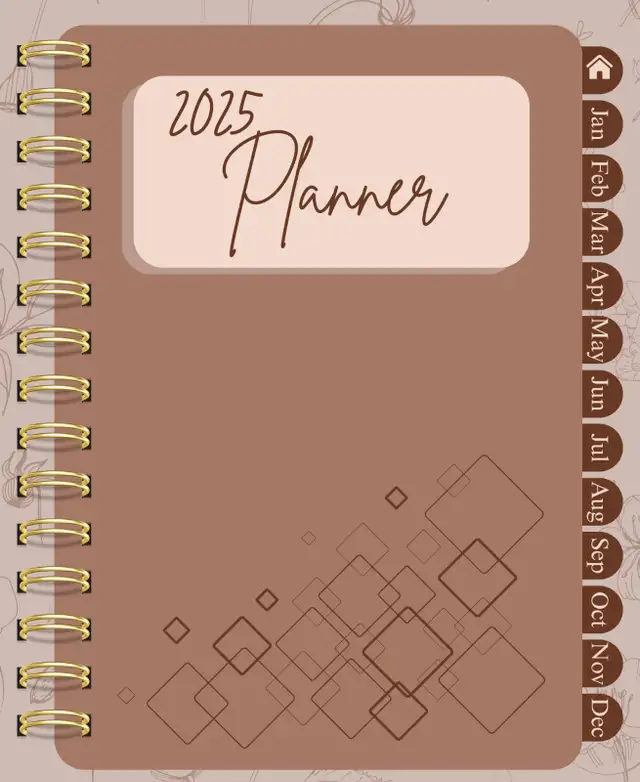 Digital 2025 planner628637375104011214