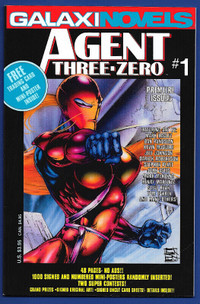 Agent Three Zero #1 (1993) First Stephen Platt Art HIGH GRADE