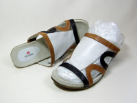 Blondo "LEIKO" White Leather OT Slip-on Shoes Ladies Sz 7-1/2M