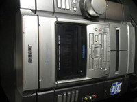 sony gx20 mini hifi component system / 3 disc changer, 105w, 2 s