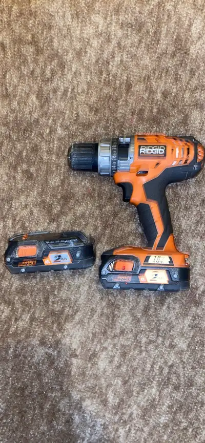 Rigid 18v Drill, View more