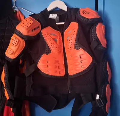 Fox Titan Sport Protective Jacket  Size Small black and orange, View more