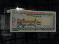 Myanmar Ten     Thousand      Kyats Banknote