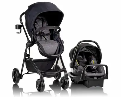 Evenflo Pivot Modular Travel System with LiteMax Infant Car seat, View more