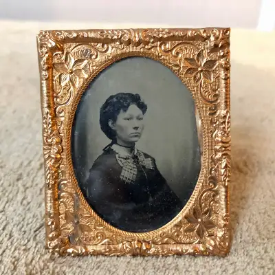 Ambrotype photo dame (woman) #4, View more