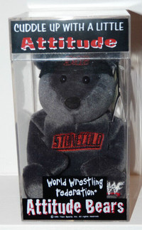 WWF/WWE Attitude Bear - Stone Cold Steven Austin