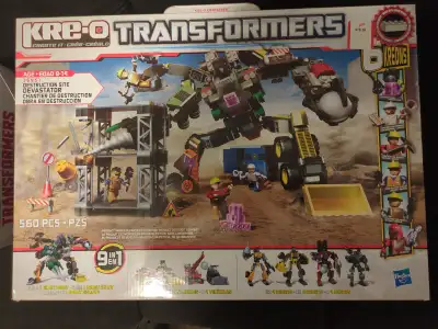 I Have some sealed/never used Transformers KRE-O for sale or trade (Looking For; '82-'87 GI Joe ARAH...