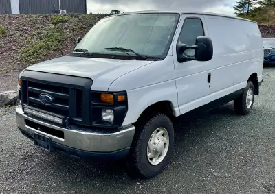 For sale - 2013 Ford E250 econoline cargo van. 118,000km. 4.6 v8 engine. 2nd owner. Rear wheel drive...