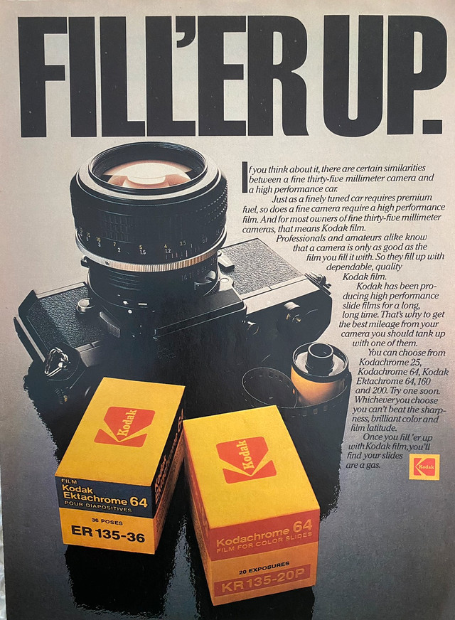 1980 Kodak Film Original Ad in Cameras & Camcorders in North Bay