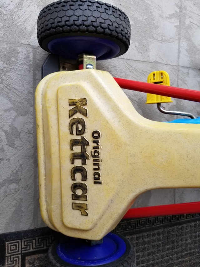 Original Kettcar pedal go cart very rare with stick shift Arts