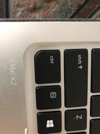 HP ELite X2 Travel Keyboard English - Silver