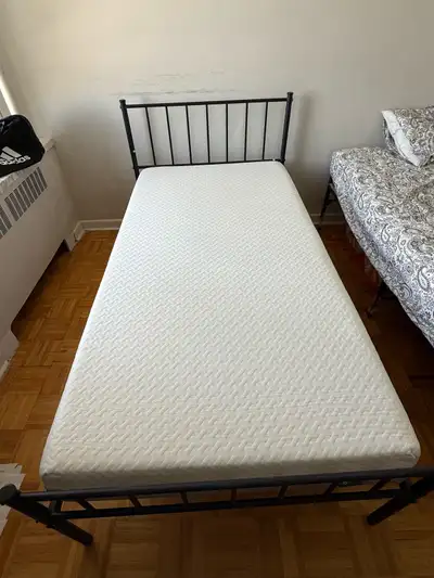 Twin Mattress & Bed Frame, View more