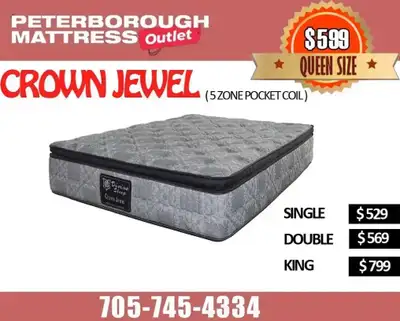 HIGH QUALITY CANADIAN MADE MATTRESSES!! UPTO 75% OFF!! , View more