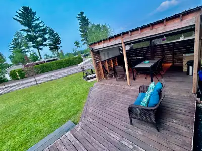 **Au camping Domaine de la chute, Saison 2025 incluse ** ⸻ Possibilité de vendre SET UP et roulotte...