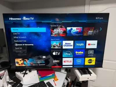  Brand new HiSense 65 inch Roku 4K smart TV, View more