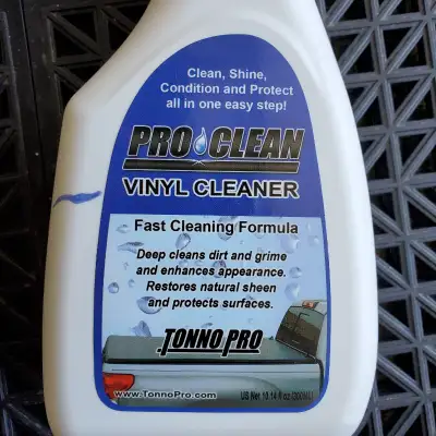 Tonneau Pro Pro Cleaner just over half a bottle. Made specifically for tonnneau covers in trucks. Bl...