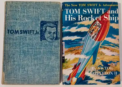 UP FOR SALE; THE NEW TOM SWIFT Jr. ADVENTURES BOOK# 1; "TOM SWIFT AND HIS FLYING LAB" (NO DUST JACKE...