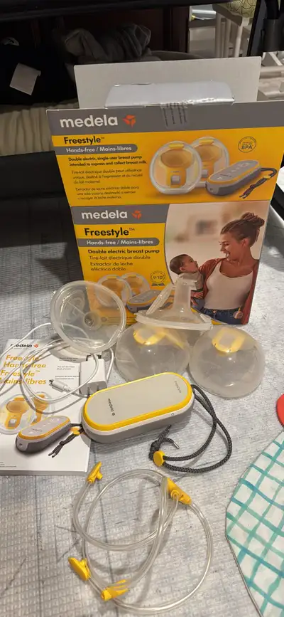Medela Freestyle Breast pump, hands free only used once! Pick up only in Oakville (Upper Middle and...