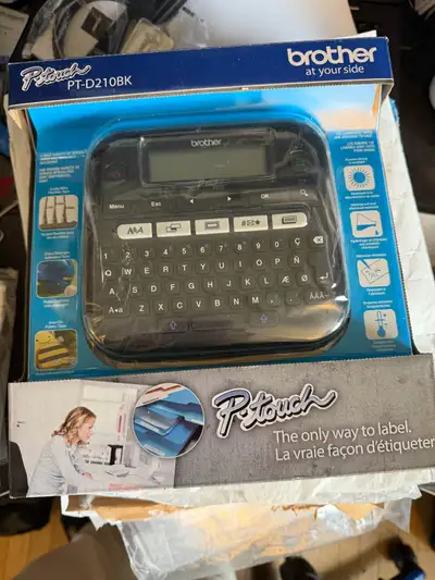 Brother P-Touch PT-D210BK, View more