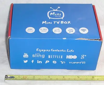 Mini TV Box brand new in original packaging, View more