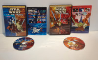 Star Wars Clone Wars DVDs Volumes 1 & 2.