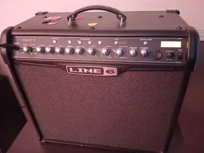 Amplie line 6 pedal et guitar, View more