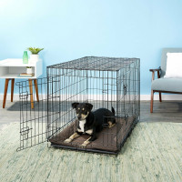 Cage en métal pour chien à deux portes/Two door metal dog crate