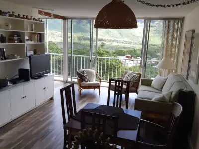 Newly renovated 1 bedroom condo in Makaha at the Makaha Valley Towers on Oahu Hawaii. This condo is...