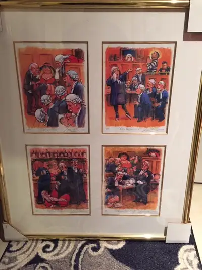 Leighton-Jones' Theater of Law Art Series, View more