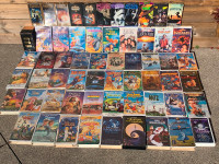 Lot of 65 VHS Tapes