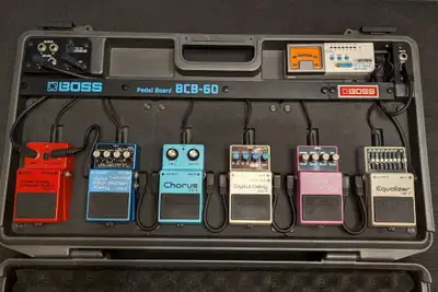 Vintage Japanese Boss Pedal Collection, View more