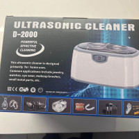 Sparkle On-The-Go: Ultrasonic Jewelry Cleaner with Watch Stand
