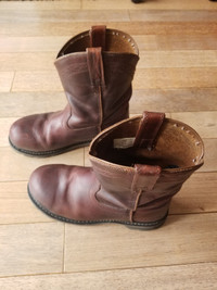 Brazos leather boots