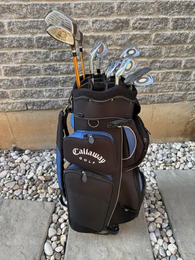 Men’s Left Handed Golf Set and Bag, View more
