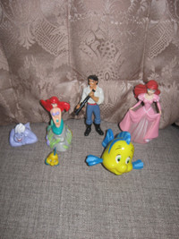 Disney Little Mermaid Ariel Playset Cake Toppers lot