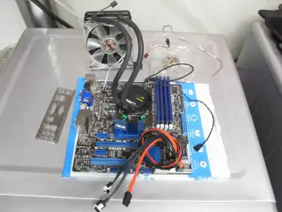 *If you see the ad, the motherboard is still available, No need to ask!* Complete bundle, Excellent...