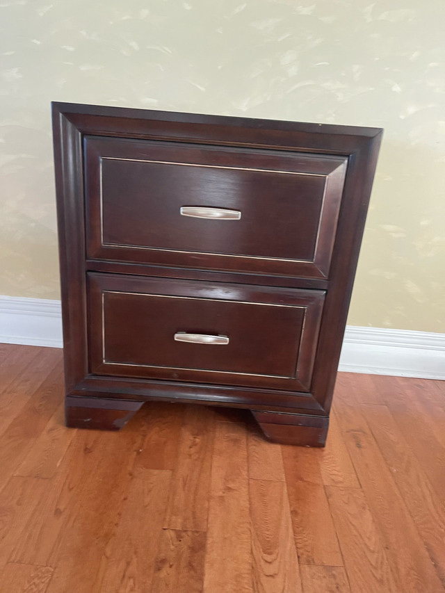 Nightstand Table with Drawers  in Other Tables in Oakville / Halton Region - Image 3