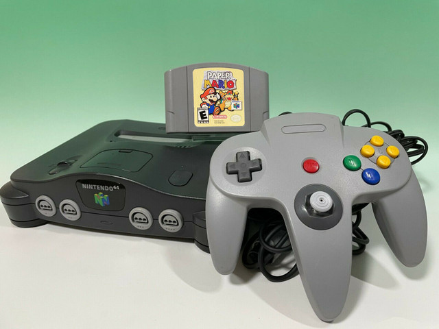 N64 + 1x Game Bundle [ 007 / Mario Kart / Smash Bros / Etc] in Older Generation in City of Toronto - Image 3