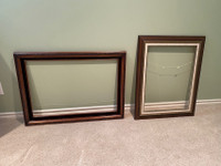 2 Picture Frames for Pictures 20" x 30" & 24" x 18"