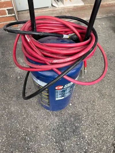 I'm selling a Campbell Hausfeld 8-gallon, oil-less air compressor, perfect for a variety of tasks ar...