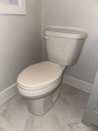 Toilet side flush 
