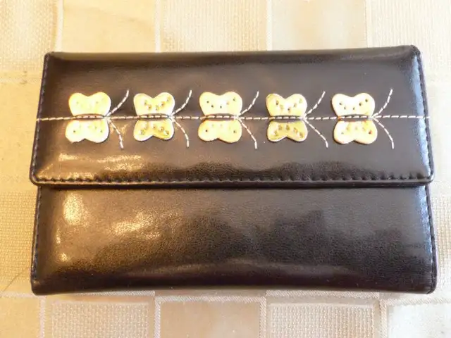 *********** NEW BLACK soft leatherWALLET - reduced  ************