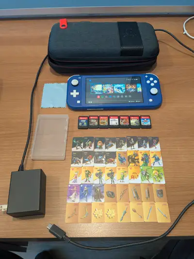 Nintendo Switch Lite Bundle with Zelda and Sonic, View more