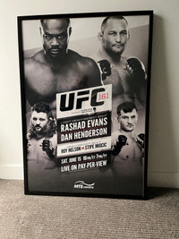 UFC 161 Poster and program